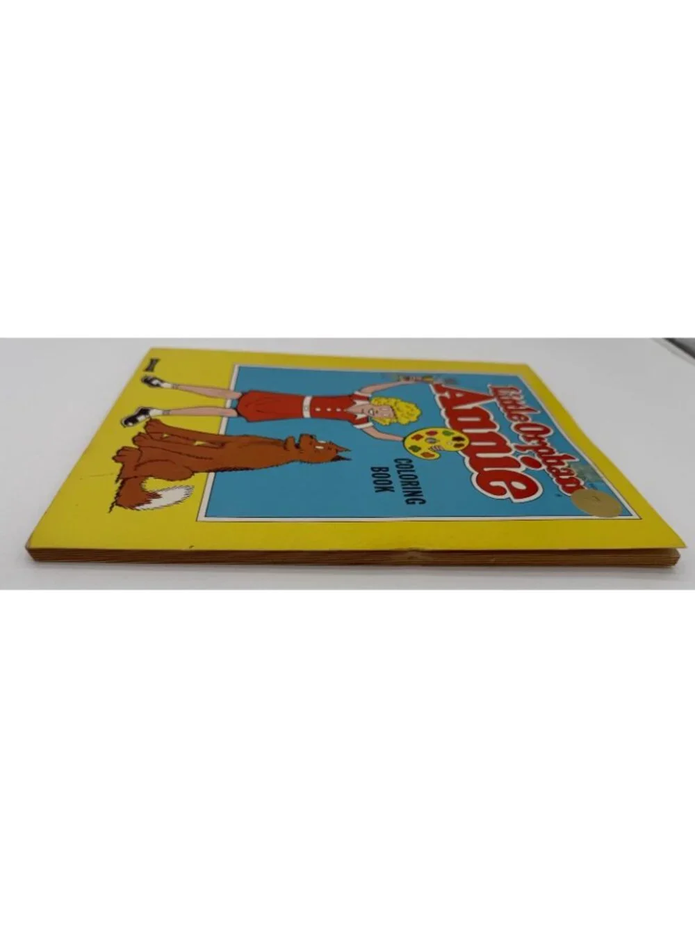 1975 Little Orphan  Annie Sandy Harold Gray coloring book 96pg NOS Unused #1